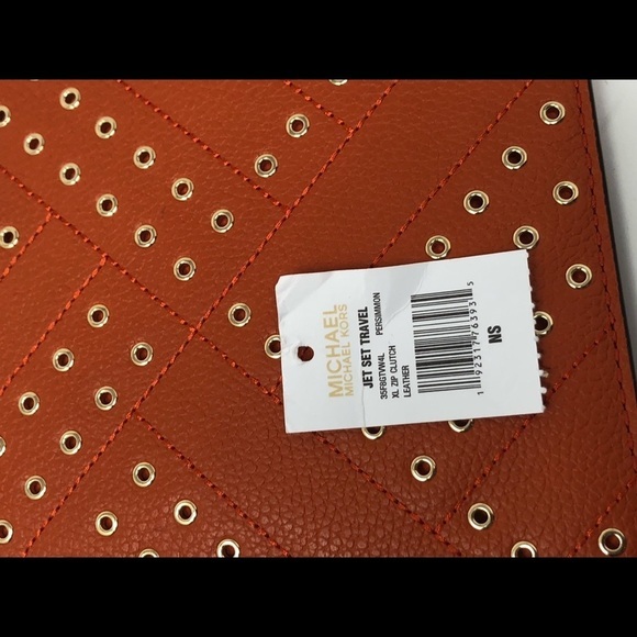 Michael kors jet set travel XL zip clutch wristlet - Picture 7 of 7
